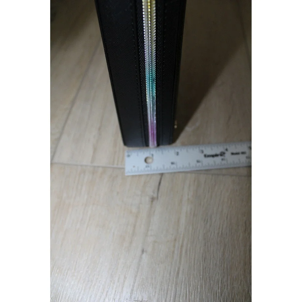 Stoney Clover Lane x Stephanie Gottlieb Black Saffiano Jewelry Case Rainbow